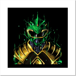 Cyber Green Ranger Posters and Art